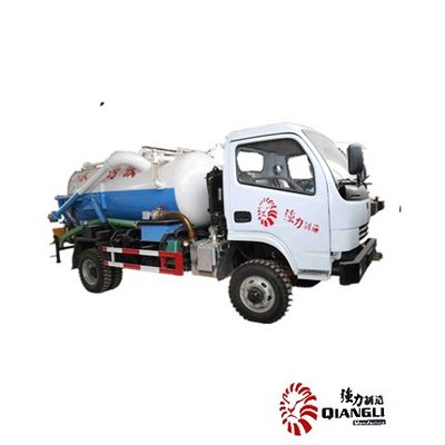 WC4XJ国三防爆柴油机无轨吸污胶轮罐车